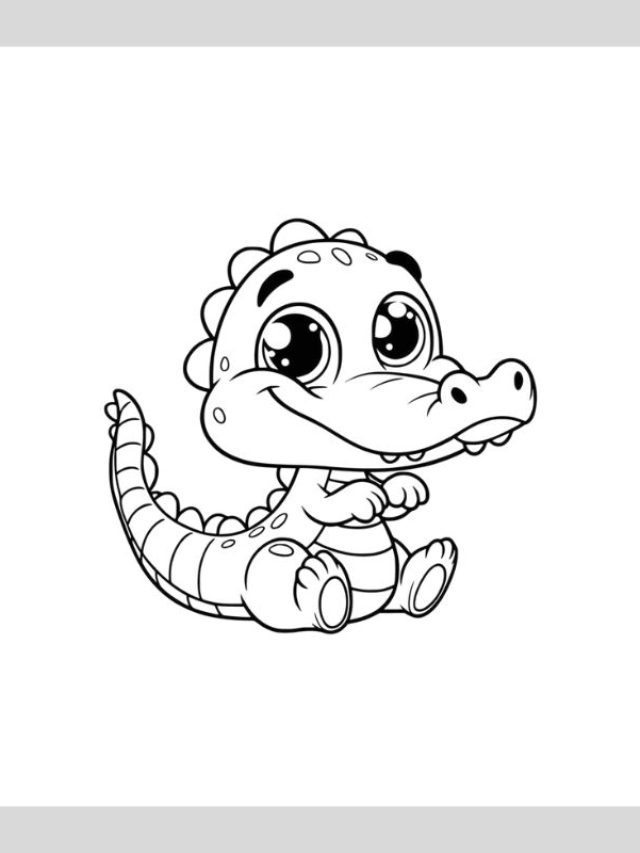 tô màu cá sấu (12)