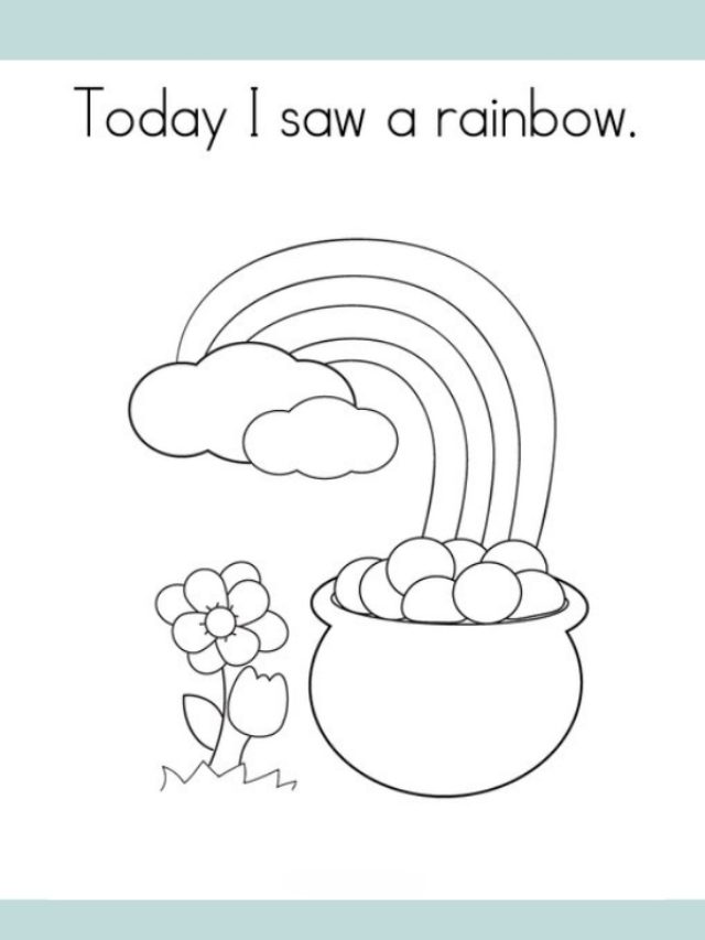 tô màu cầu vồng 21
