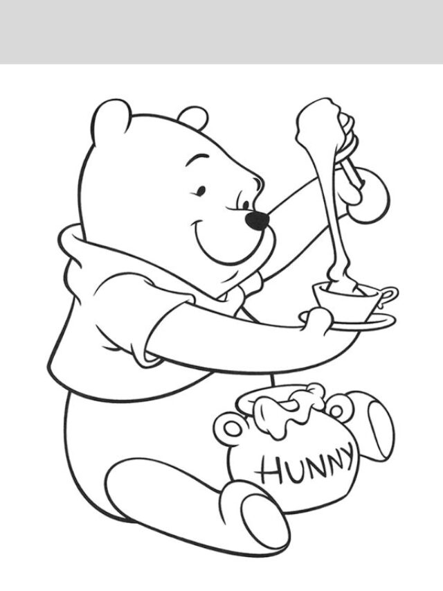 tô màu con gấu (15)