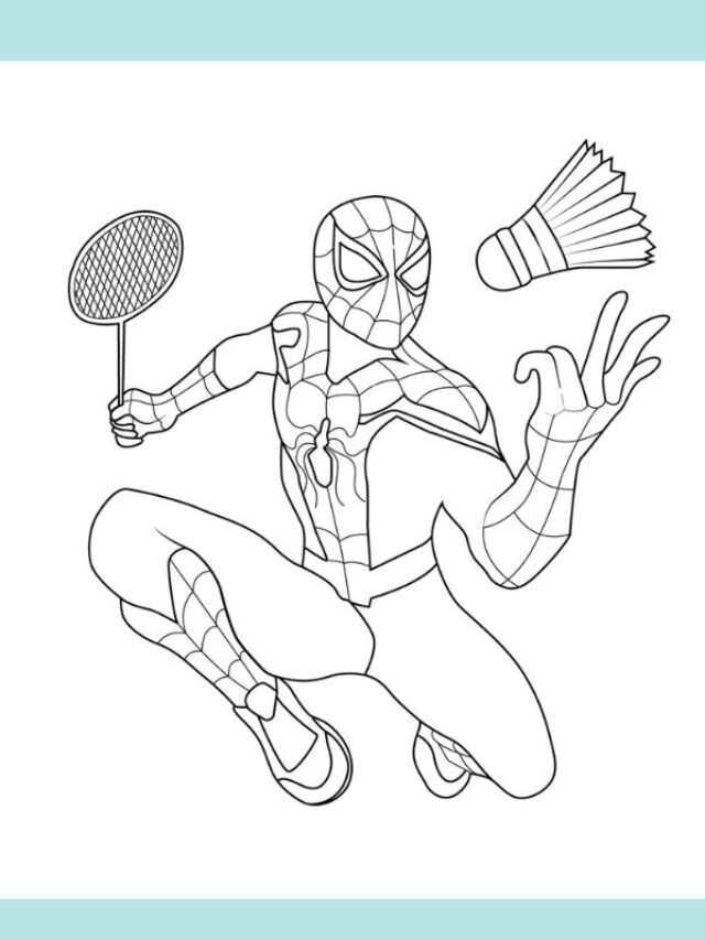 tô màu người nhện (16)