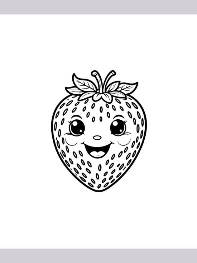 tô màu quả dâu tây (18)