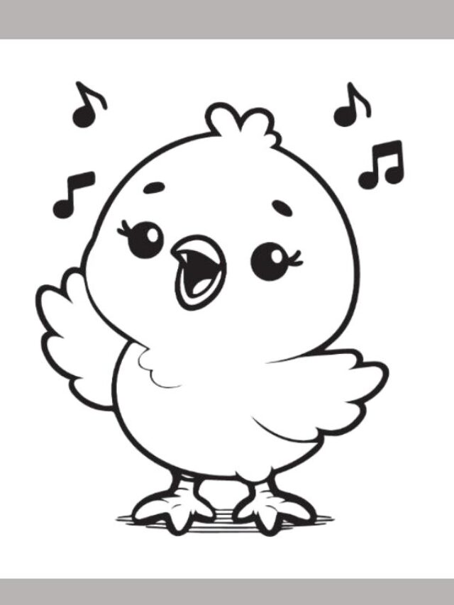 tranh tô màu con gà con (26)