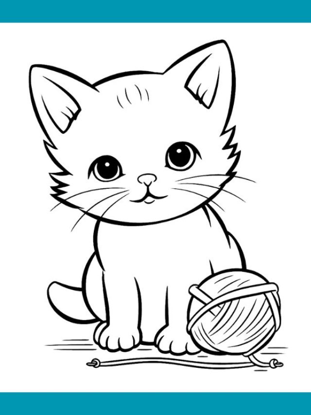 tranh tô màu con mèo (16)