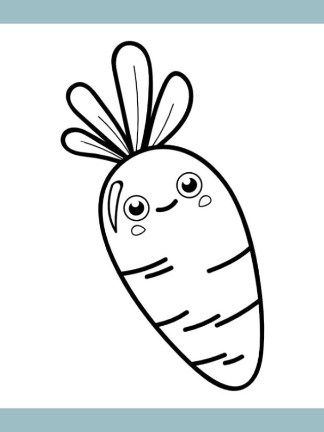 tranh tô màu củ cà rốt (16)