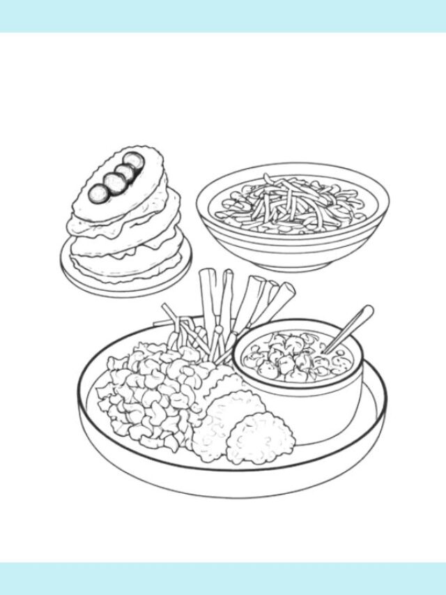 tranh tô màu đồ ăn (19)