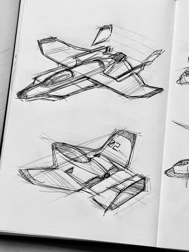 tranh vẽ máy bay 31