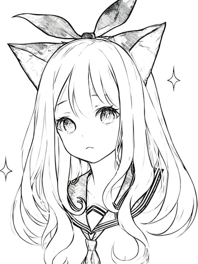 vẽ tranh anime cute 35