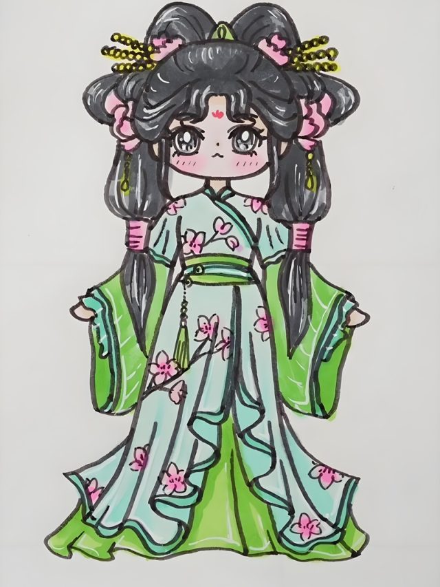 vẽ tranh công chúa 19