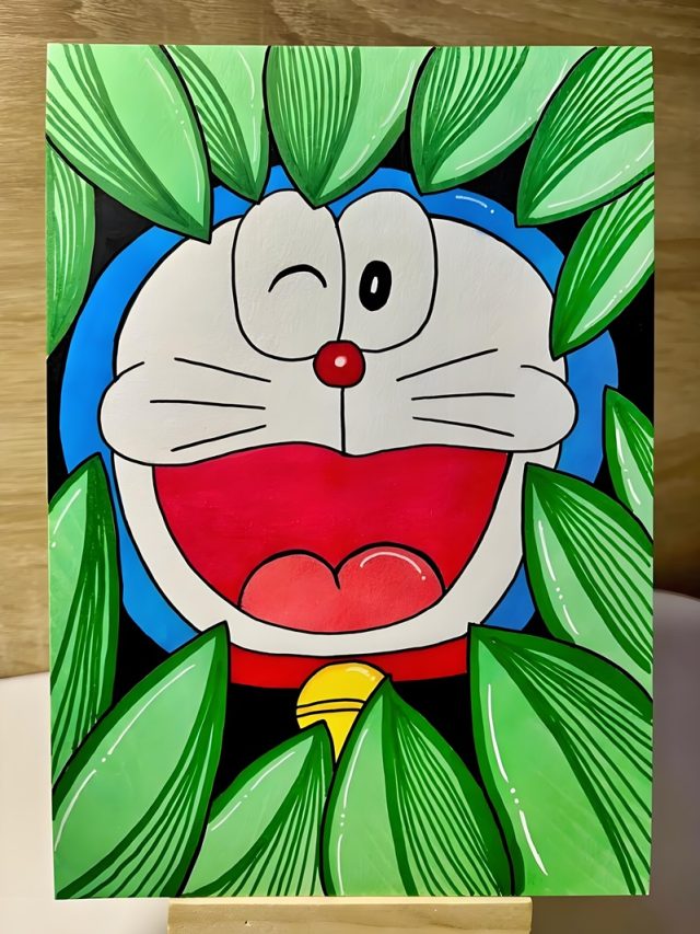 vẽ tranh doremon 31