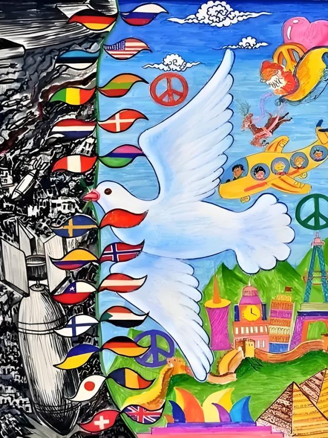 vẽ tranh hòa bình 26