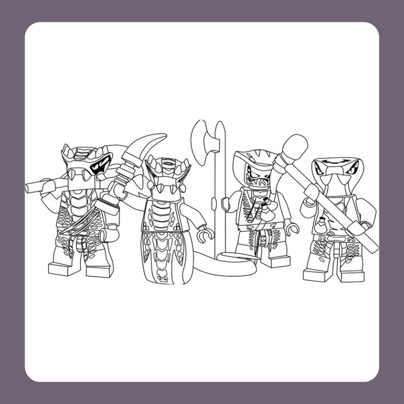 hình tô màu ninjago