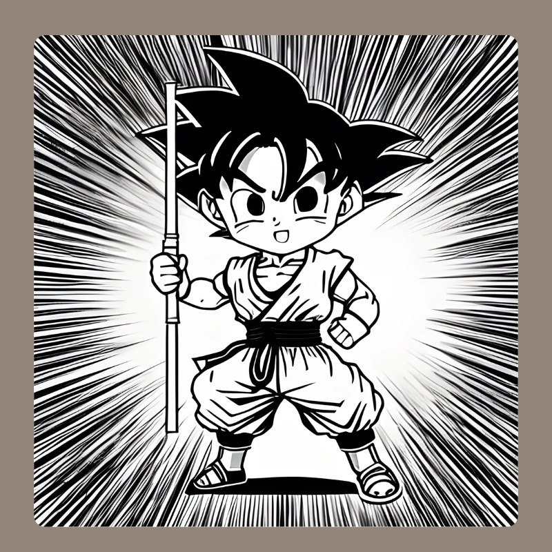 songoku tô màu 13
