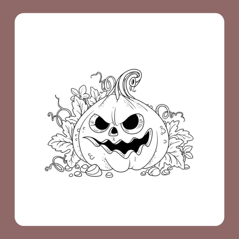 tô màu bí ngô halloween (12)