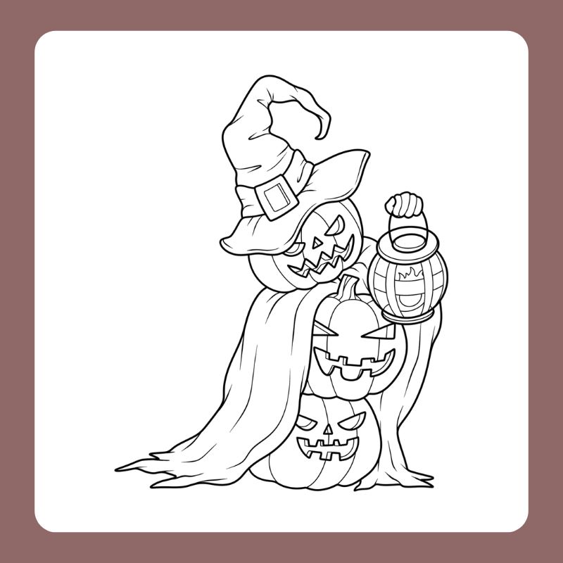 tô màu bí ngô halloween (22)