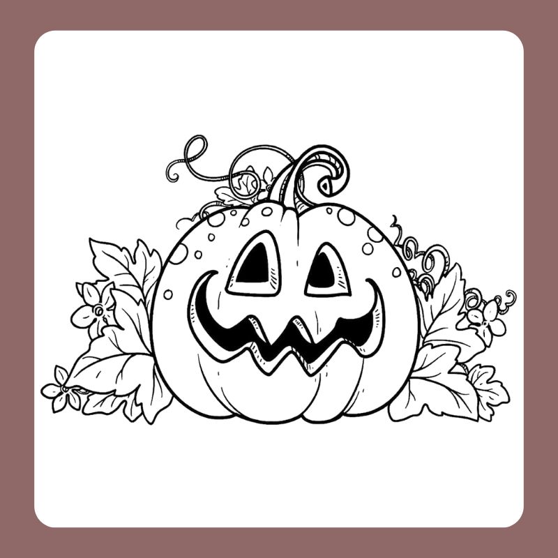 tô màu bí ngô halloween (5)