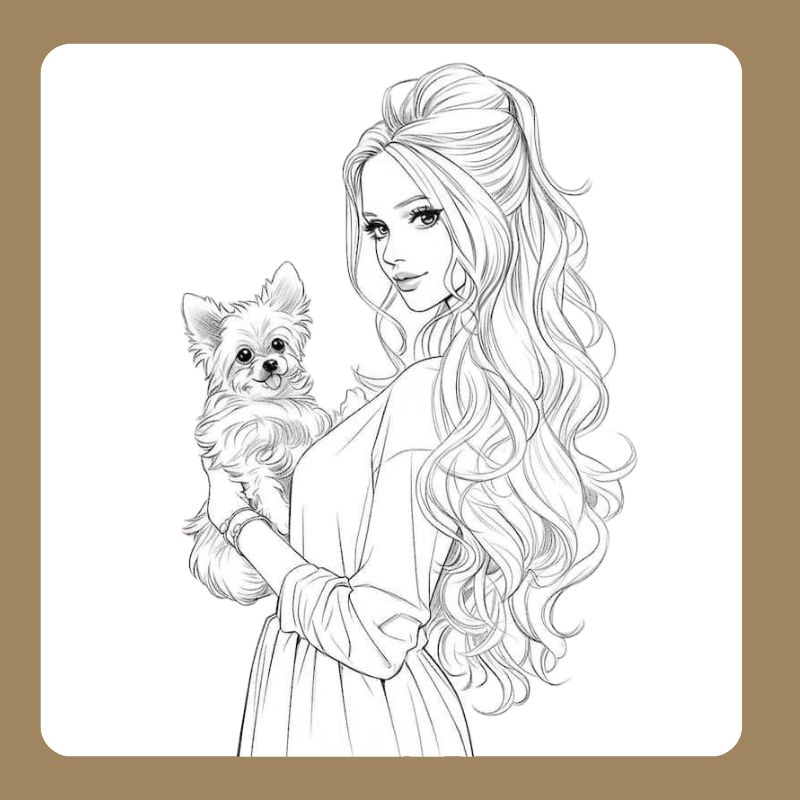 tô màu búp bê barbie (1)