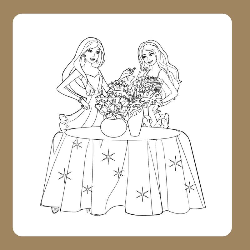 tô màu búp bê barbie (20)