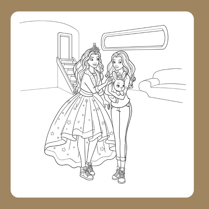 tô màu búp bê barbie (3)