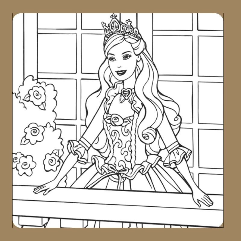 tô màu búp bê barbie (7)