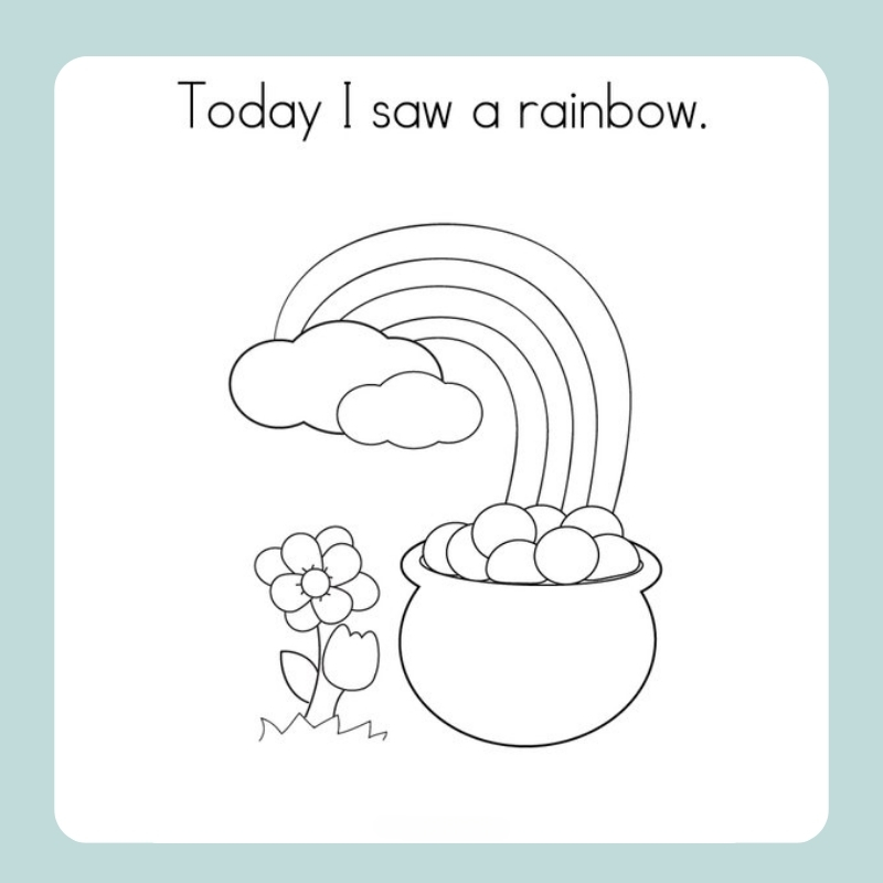 tô màu cầu vồng 21