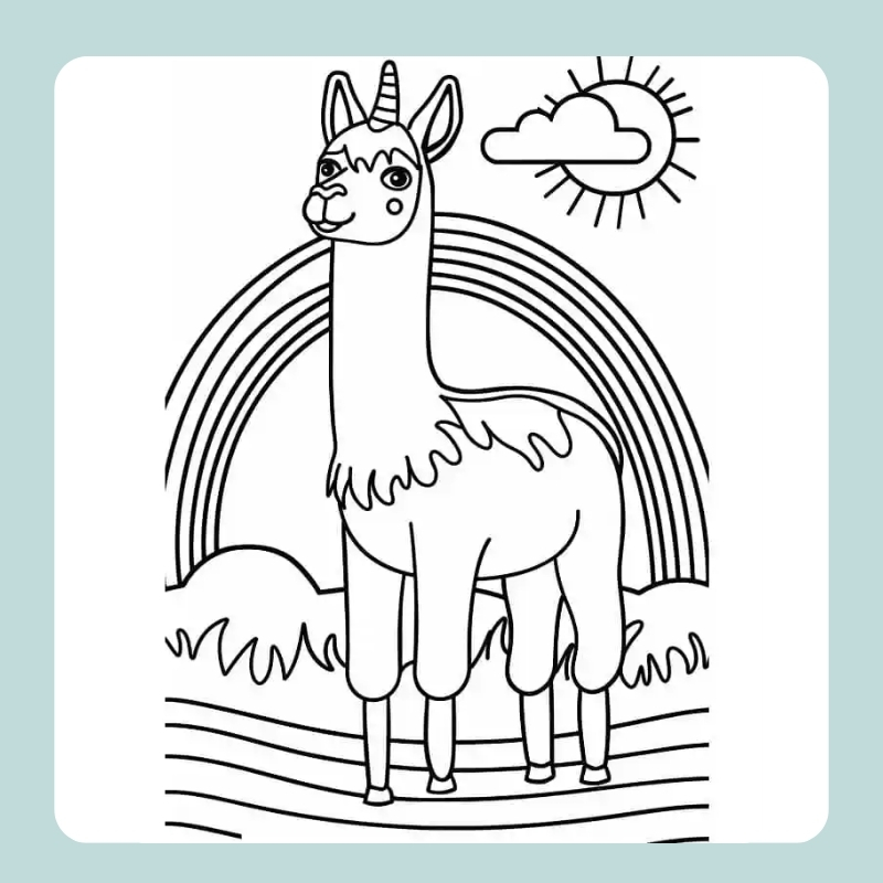 tô màu cầu vồng 23