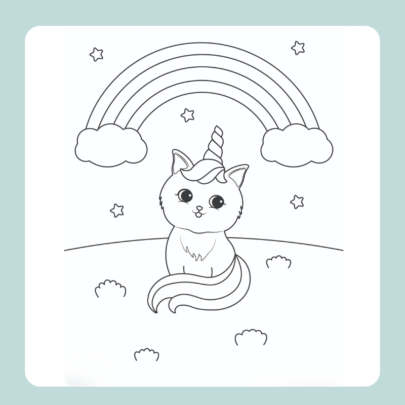 tô màu cầu vồng 3