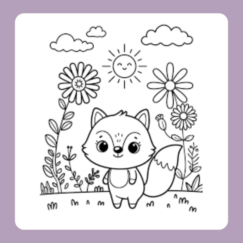 tô màu con cáo (12)