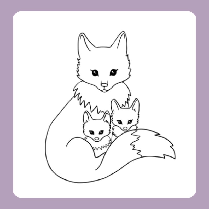 tô màu con cáo (15)