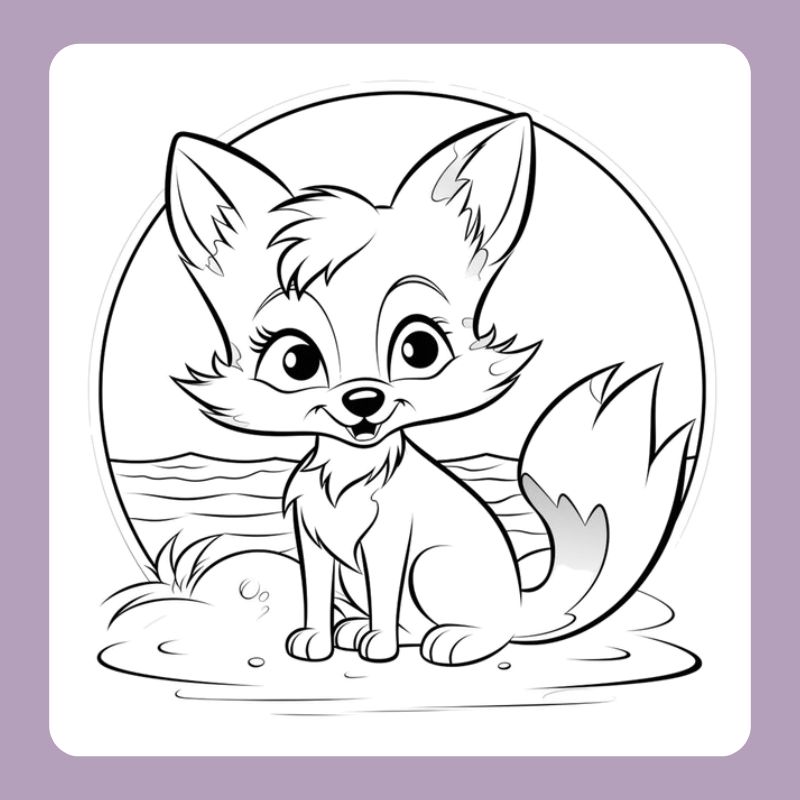 tô màu con cáo (23)