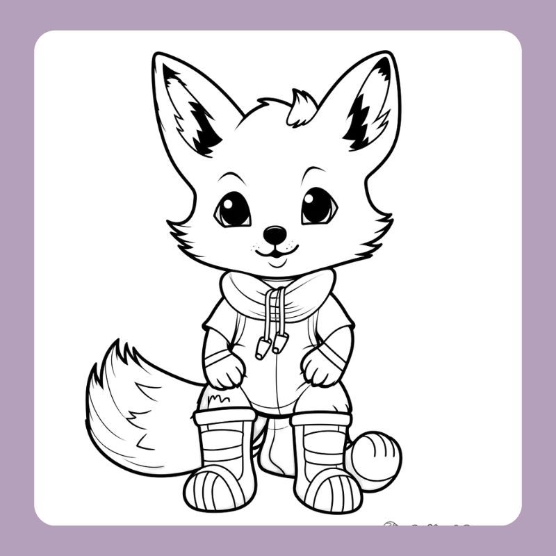 tô màu con cáo (24)