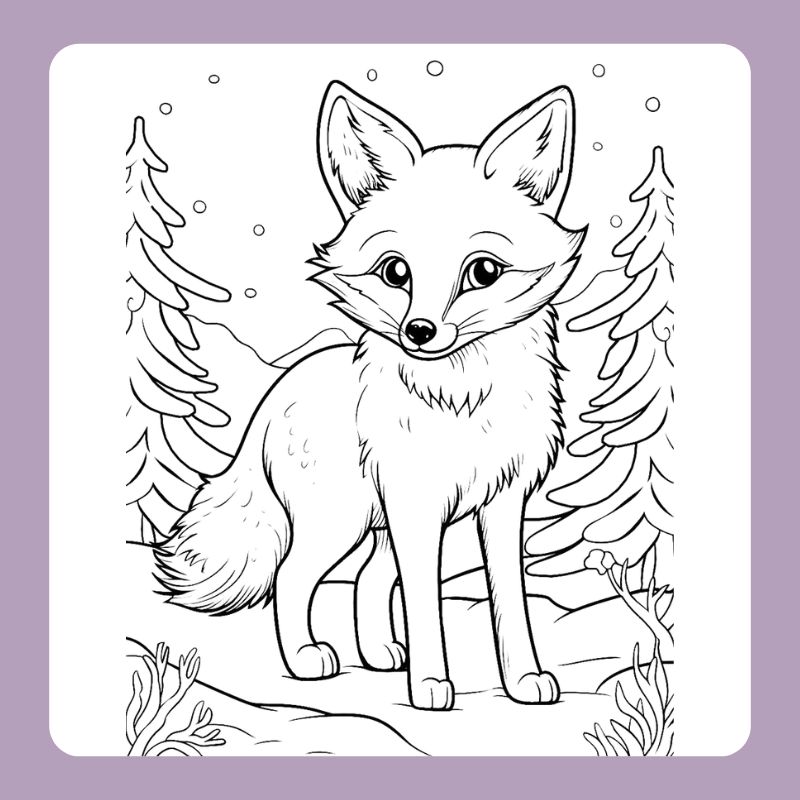 tô màu con cáo (3)