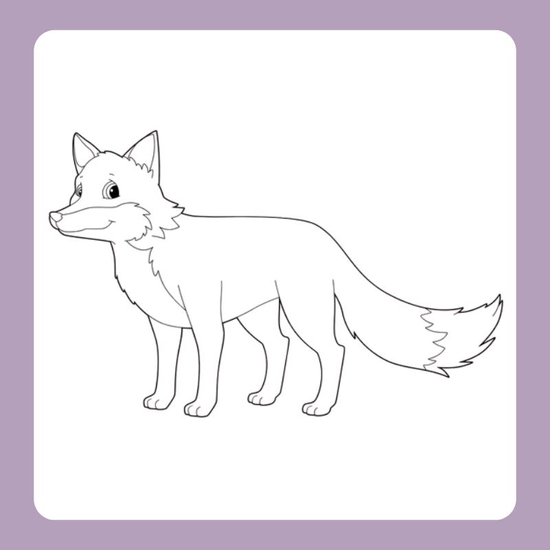 tô màu con cáo (4)