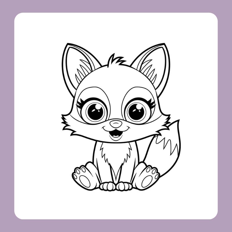 tô màu con cáo (5)