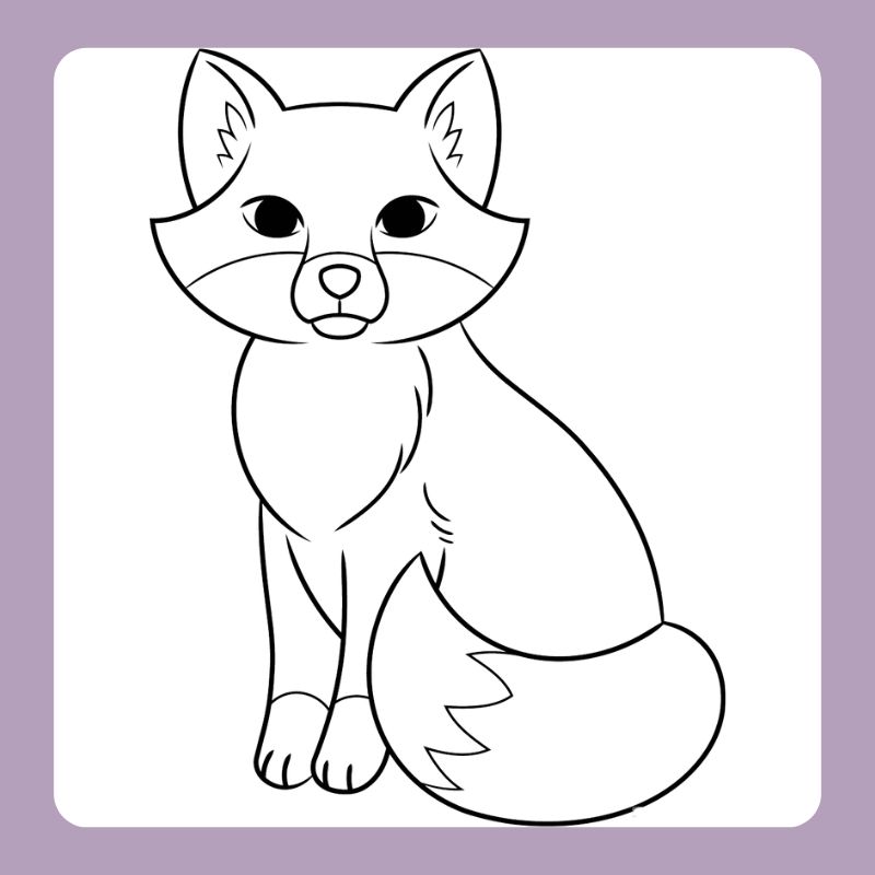 tô màu con cáo (6)