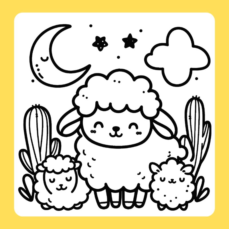 tô màu con cừu (11)