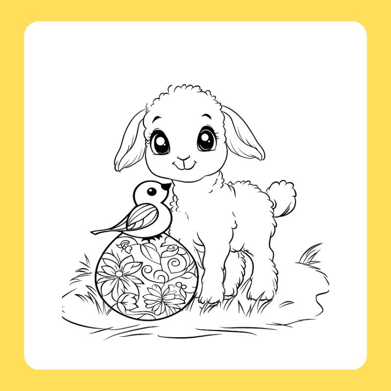 tô màu con cừu (14)