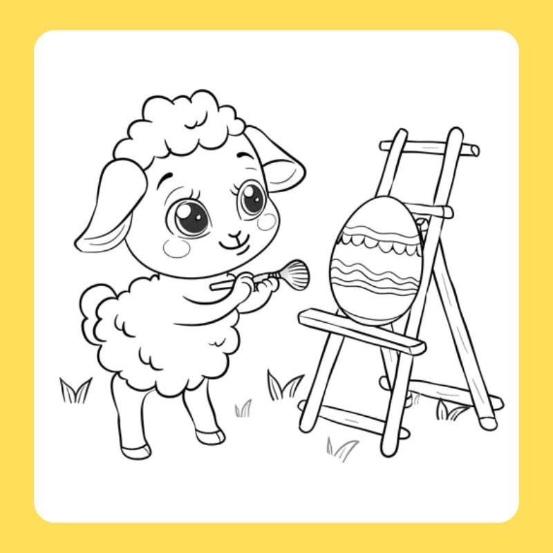 tô màu con cừu (14)