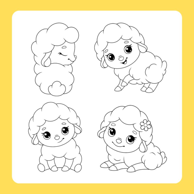 tô màu con cừu (22)