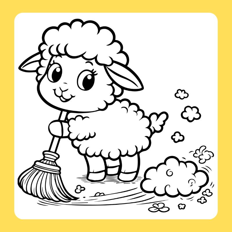 tô màu con cừu (23)