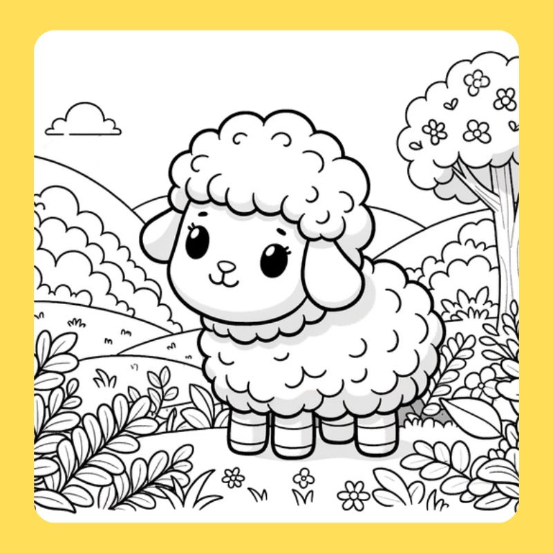 tô màu con cừu (27)