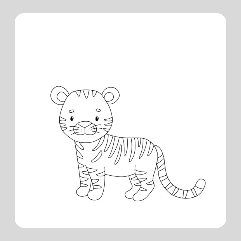 tô màu con hổ (2)