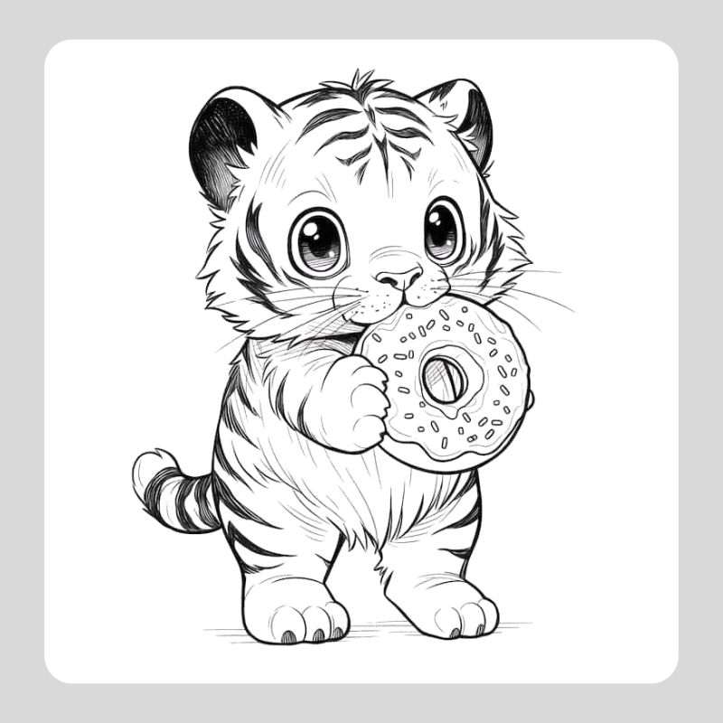 tô màu con hổ (3)