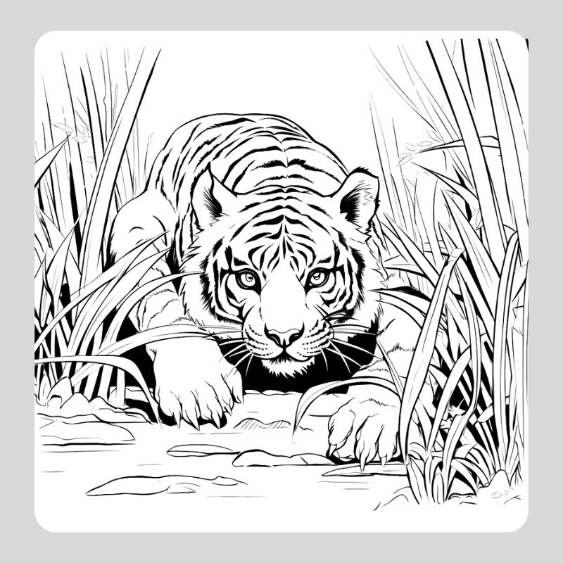 tô màu con hổ (6)
