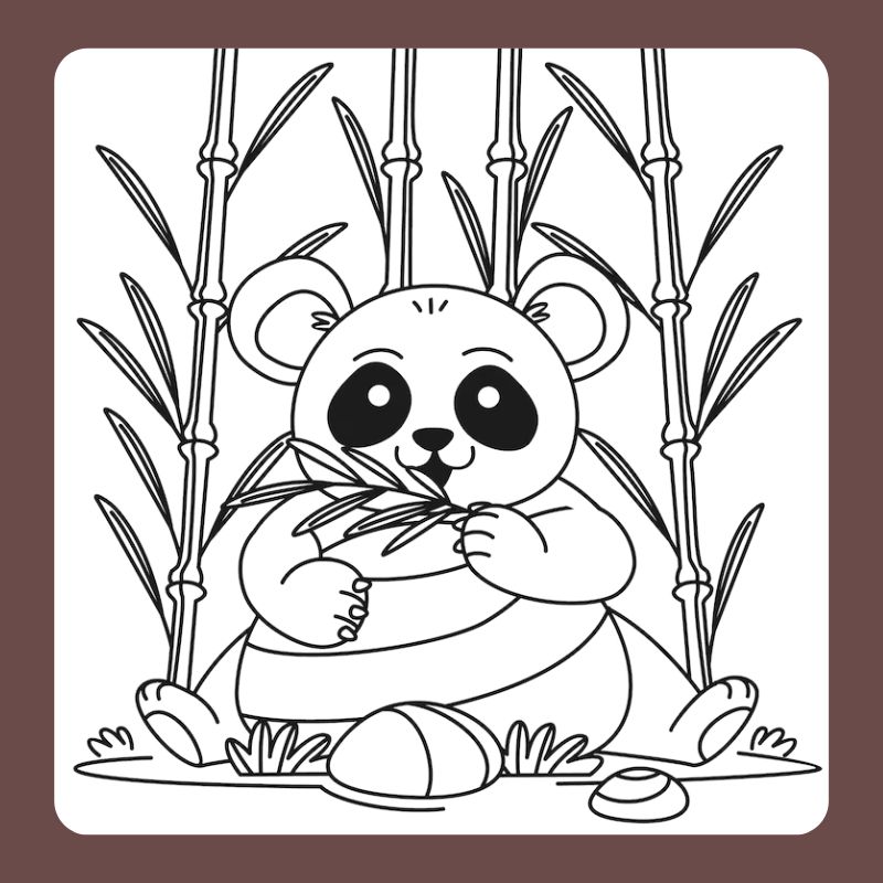 tô màu gấu trúc (12)