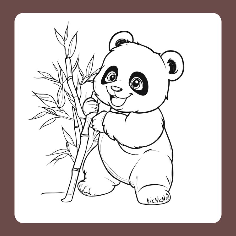 tô màu gấu trúc (14)