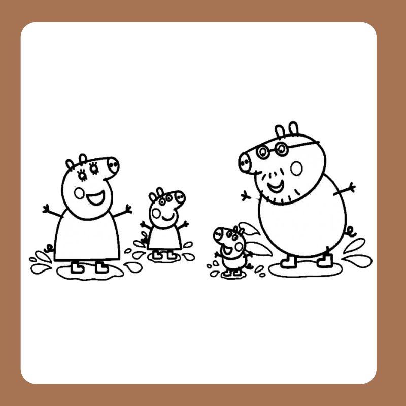 tô màu heo Peppa (16)