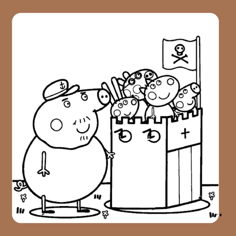 tô màu heo Peppa (21)