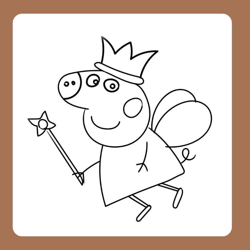 tô màu heo Peppa (4)