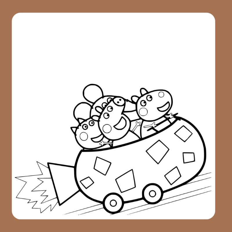 tô màu heo Peppa (5)