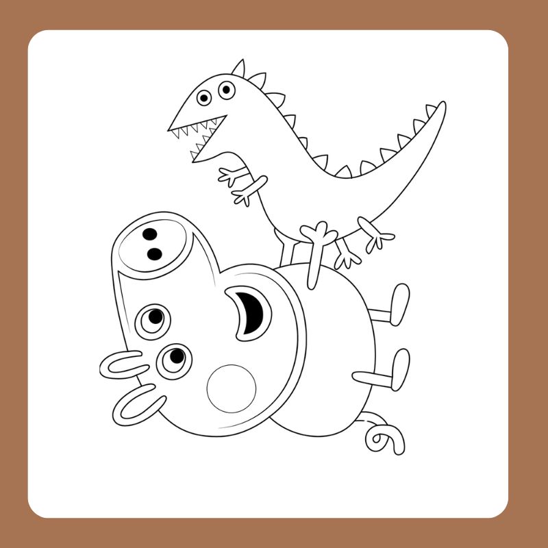 tô màu heo Peppa (8)